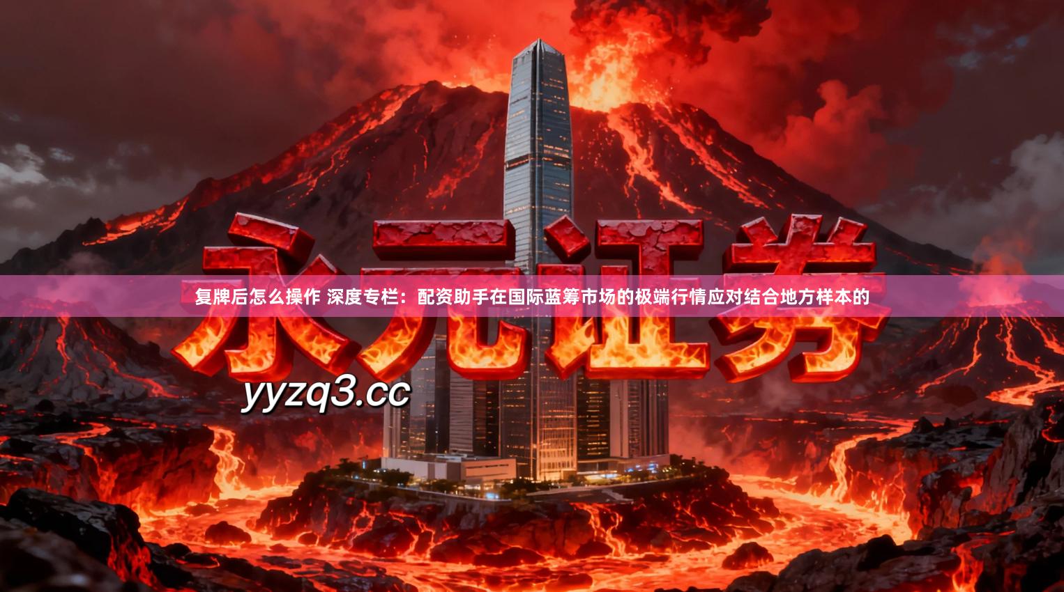 复牌后怎么操作 深度专栏：配资助手在国际蓝筹市场的极端行情应对结合地方样本的