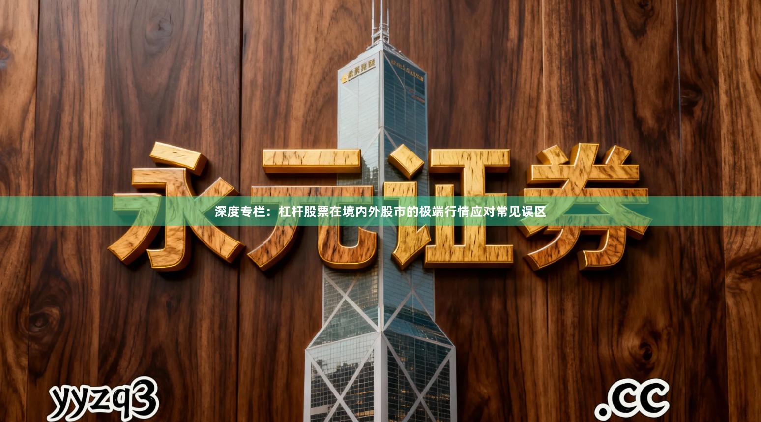 深度专栏：杠杆股票在境内外股市的极端行情应对常见误区